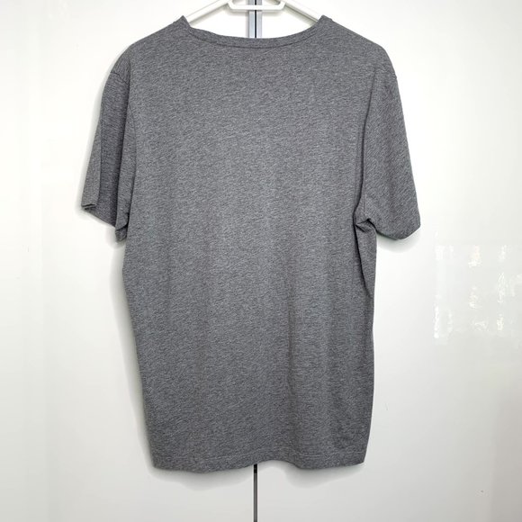 Joe Fresh Men's T-Shirt Crew Neck Cotton Grey Size L - Picture 3 of 5